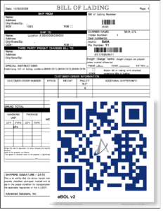 eBOL Bill of Lading eBOL